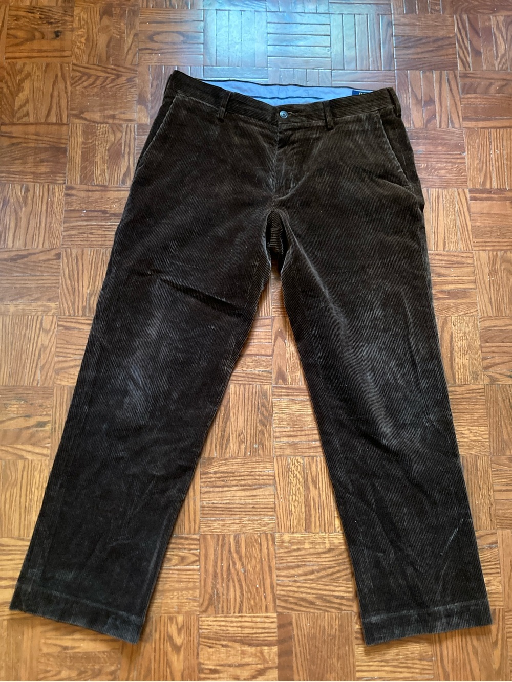 Men’s Ralph Lauren brown corduroy pants size 32